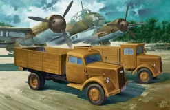 Academy 1/72 WWII Ground Vehicle Set 5 - German Trucks