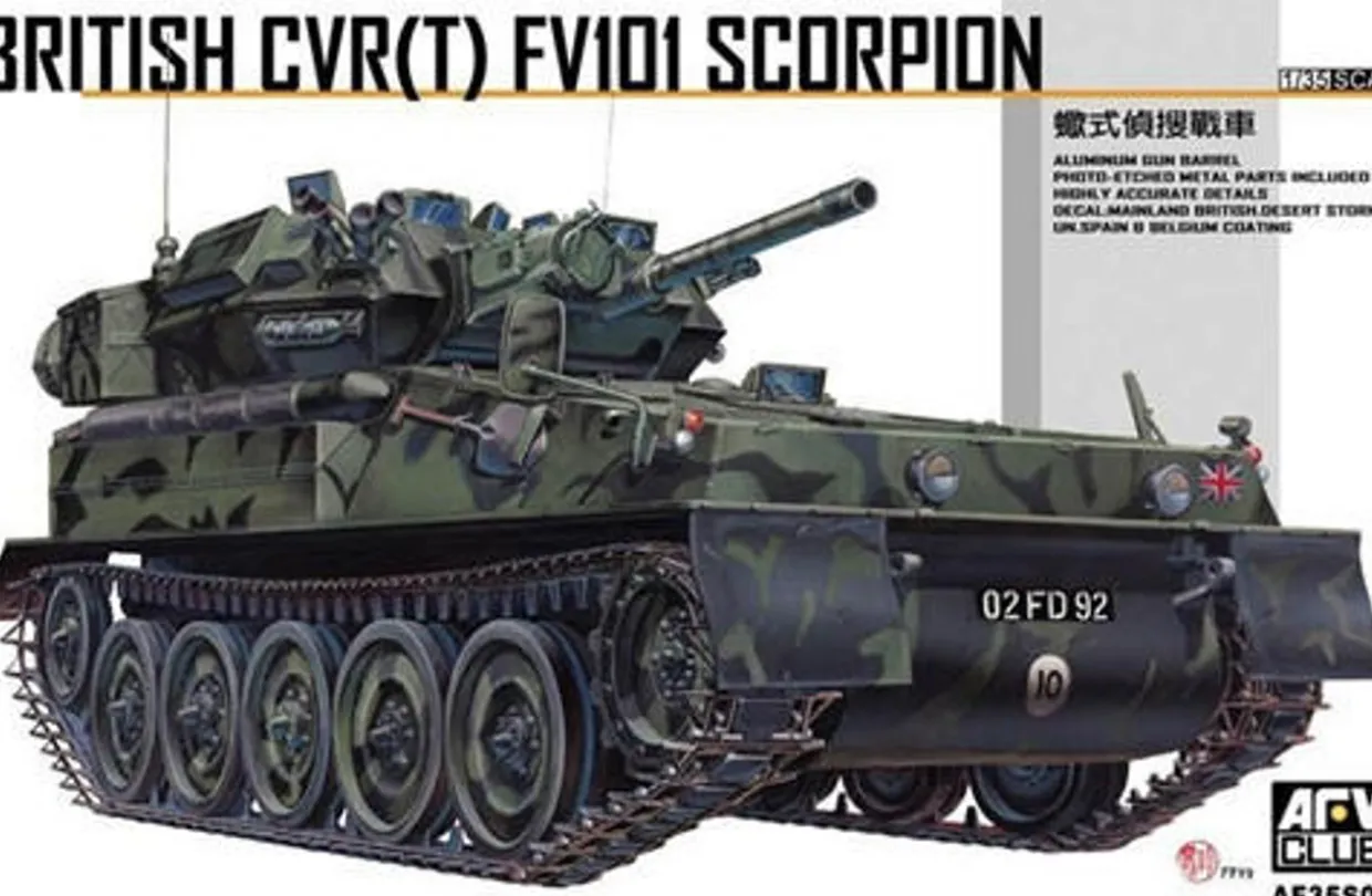 AFV Club 1/35 CVR(T) FV101 Scorpion