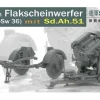 AFV Club 1/35 German SW-36 Searchlight Model Kit