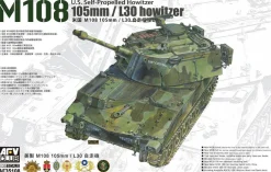 AFV Club 1/35 M108 105mm L30 Howitzer