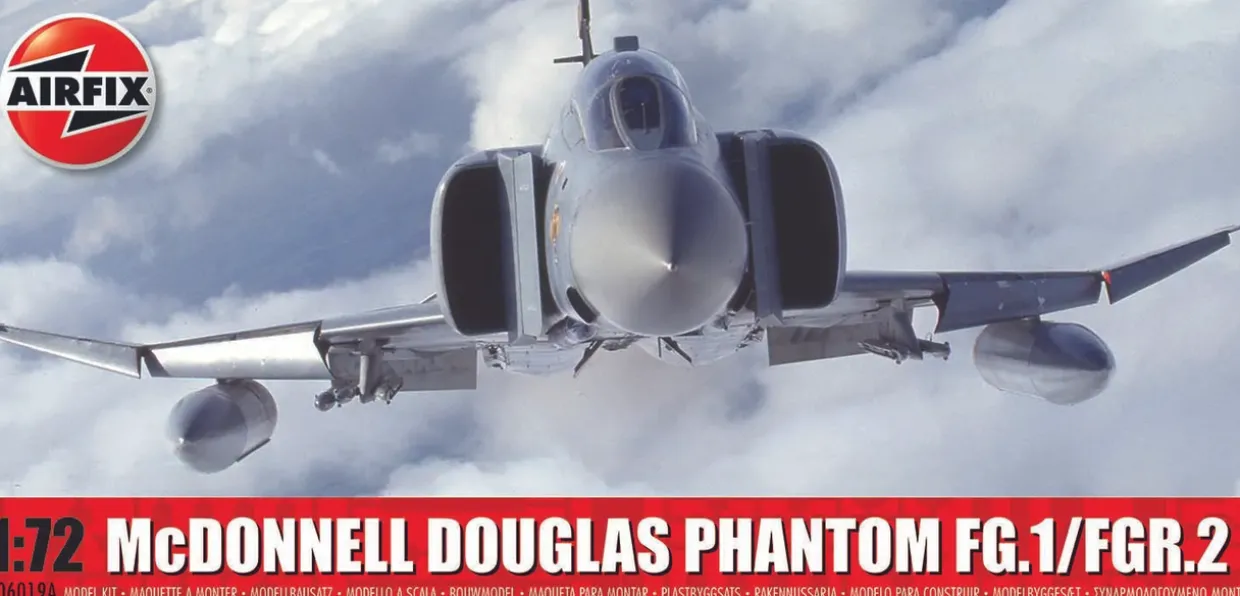 Airfix 1/72 McDonnell Douglas Phantom FG.1/FGR.2 Model Kit