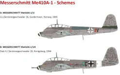 Airfix 1/72 Messerschmitt Me 410A-1/U2 & U4 Hornisse