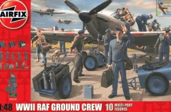 Airfix 1/76 WWII RAF Ground Crew with Equipment