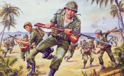 Airfix 1/76 WWII US Marines Figure Set