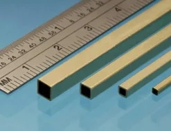 Albion Alloys Brass Square Tube 3.96mm