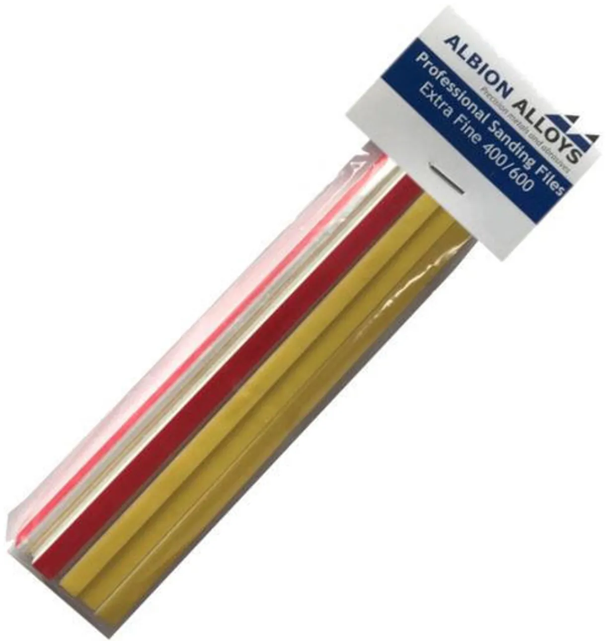 Albion Alloys Professional Sanding Files 6mm Extra Fine 400/600 Grit
