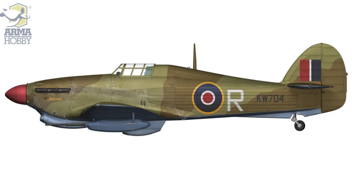Arma Hobby 1/72 Hawker Hurricane Mk.IID Model Kit