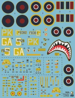 Arma Hobby 1/72 North American P-51C Mustang Mk.III RAF
