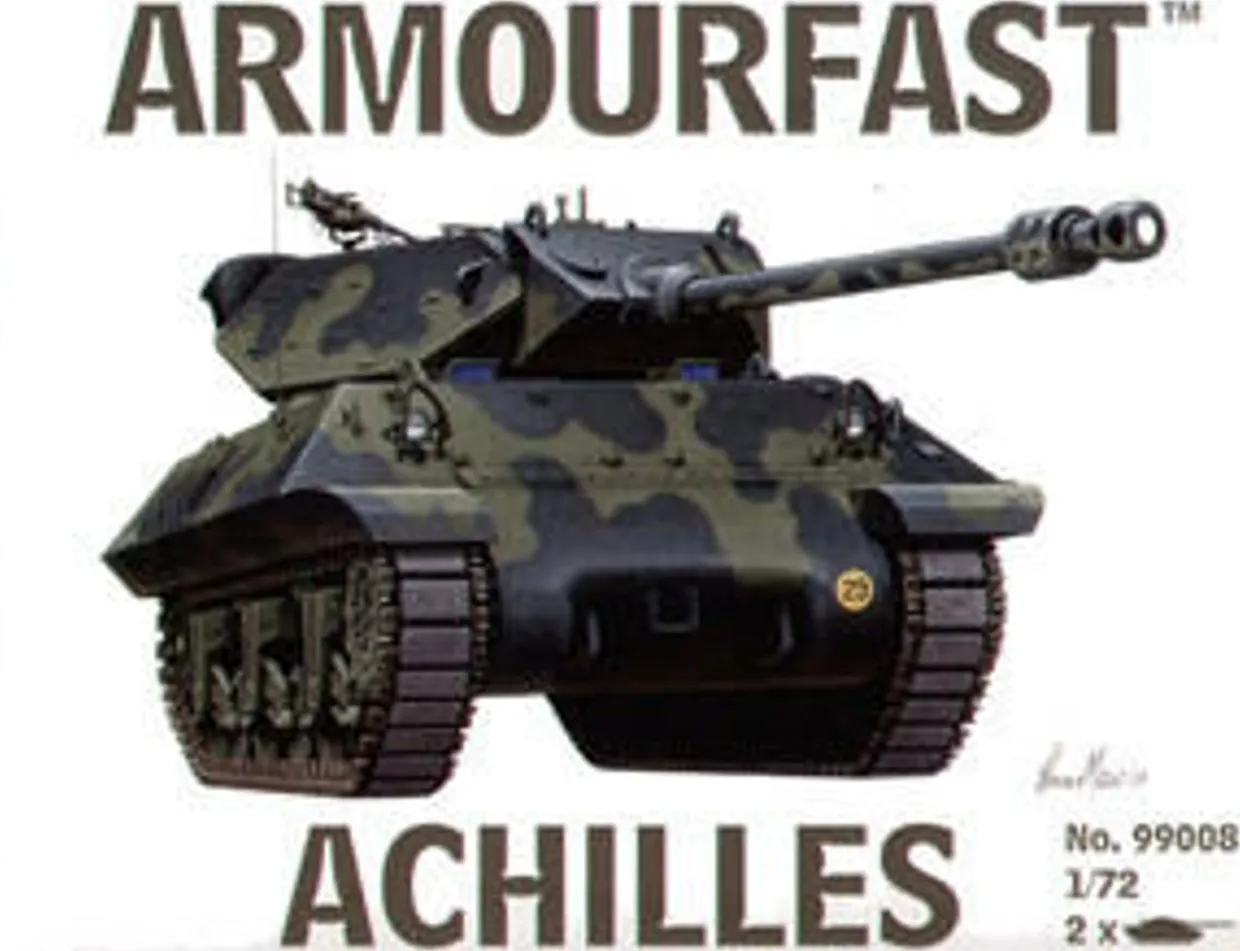 Armourfast 1/72 M10 Achilles Fast Assembly Model Kit