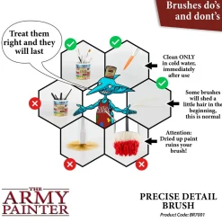 Army Painter 7005 Wargamer Brush Detail
