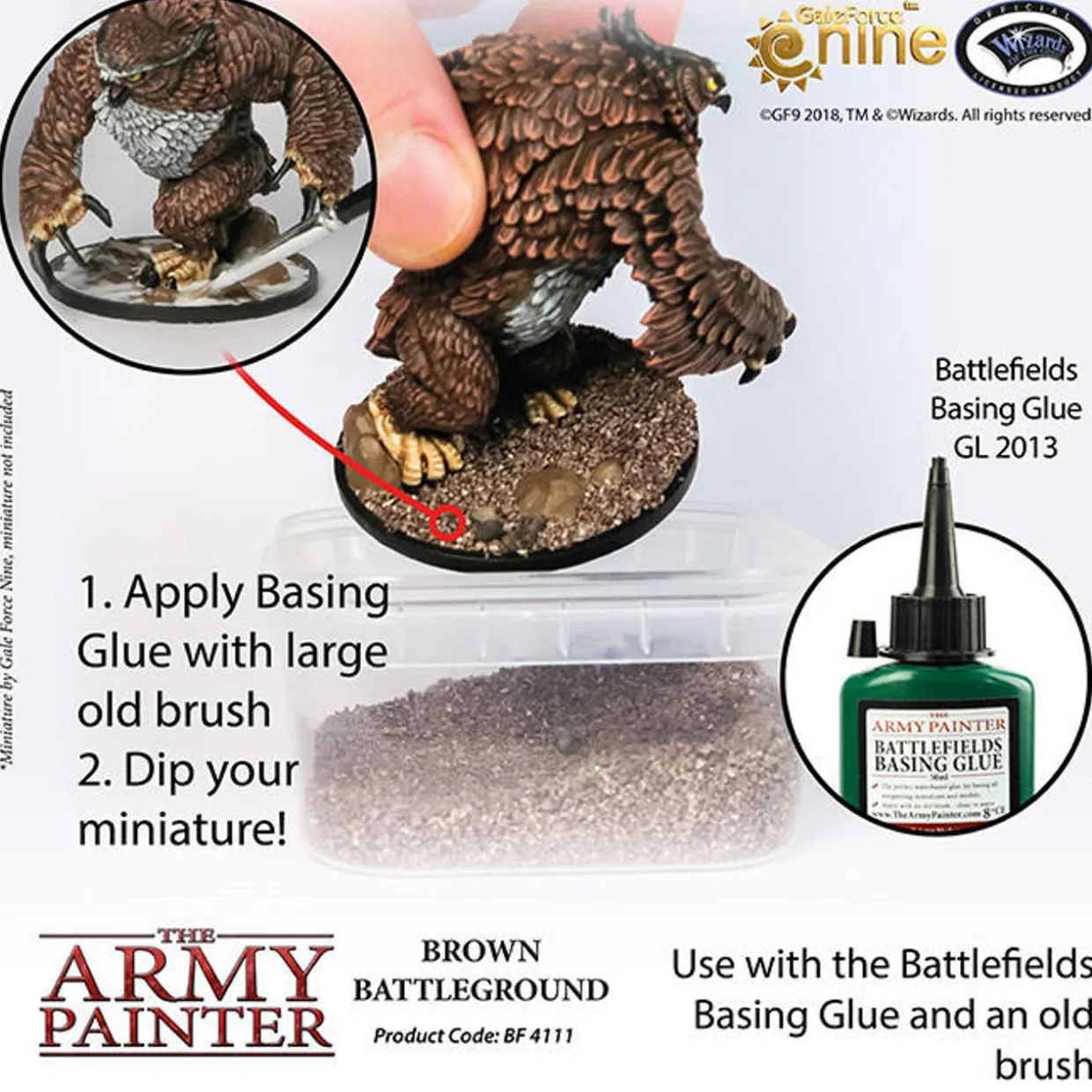 Army Painter Brown Battleground Scatter 150ml