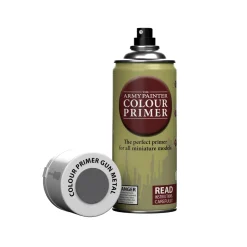Army Painter Colour Primer 3025 400ml Gun Metal Primer Spray Paint