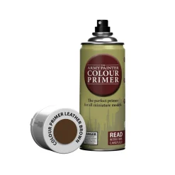 Army Painter Colour Primer 3004 400ml Leather Brown Primer Spray Paint