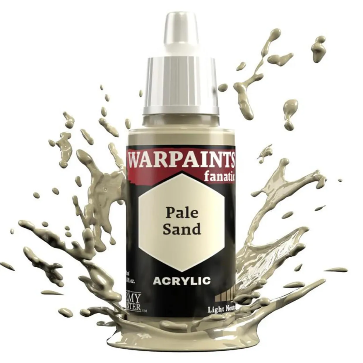 Army Painter Warpaints Fanatic 3090 18ml Pale Sand Acrylic Paint
