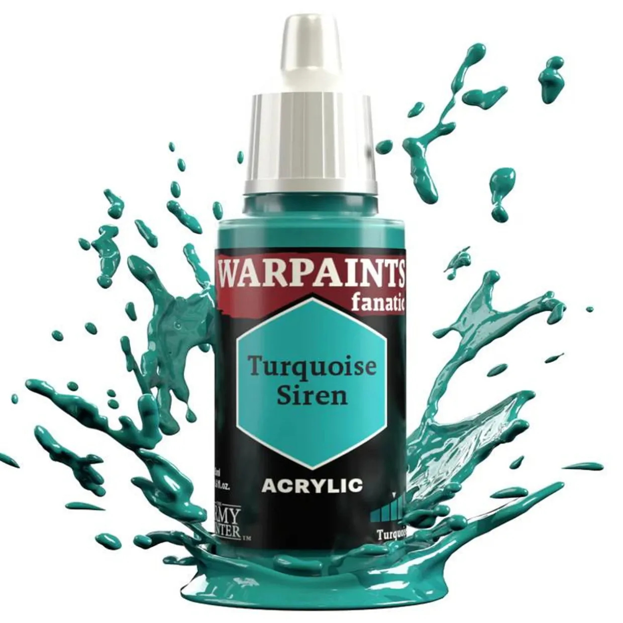 Army Painter Warpaints Fanatic 3039 18ml Turquoise Siren Acrylic Paint