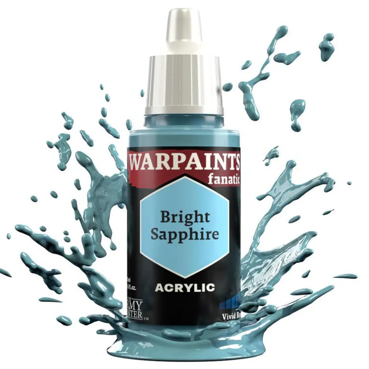 Army Painter Warpaints Fanatic 3030 18ml Bright Sapphire Acrylic Paint