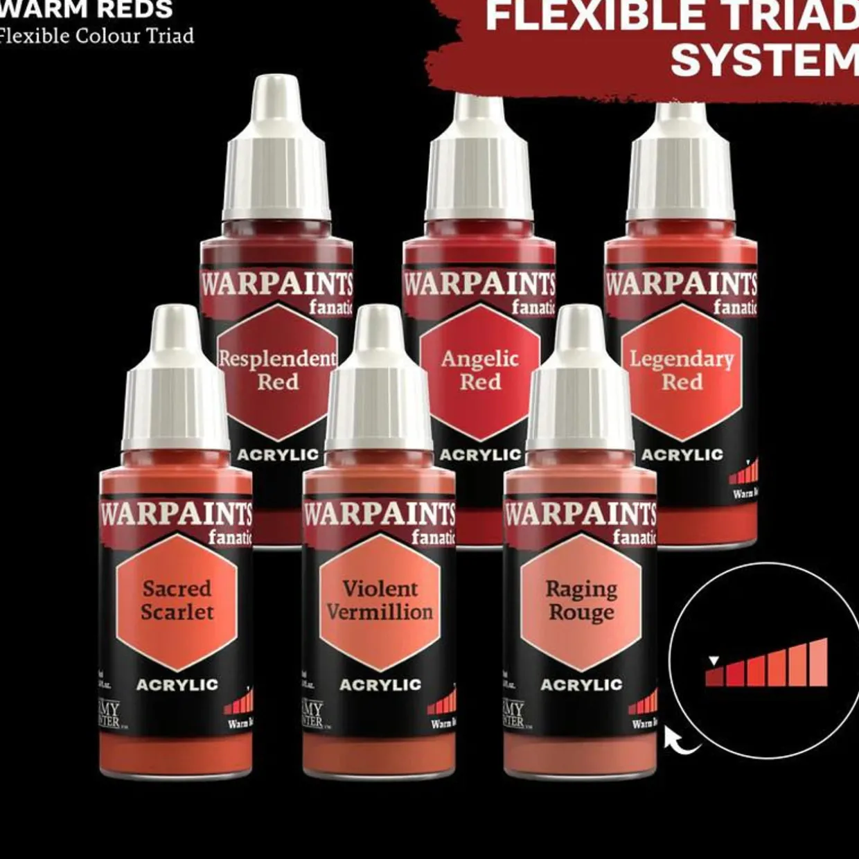 Army Painter Warpaints Fanatic 3105 18ml Legendary Red Acrylic Paint