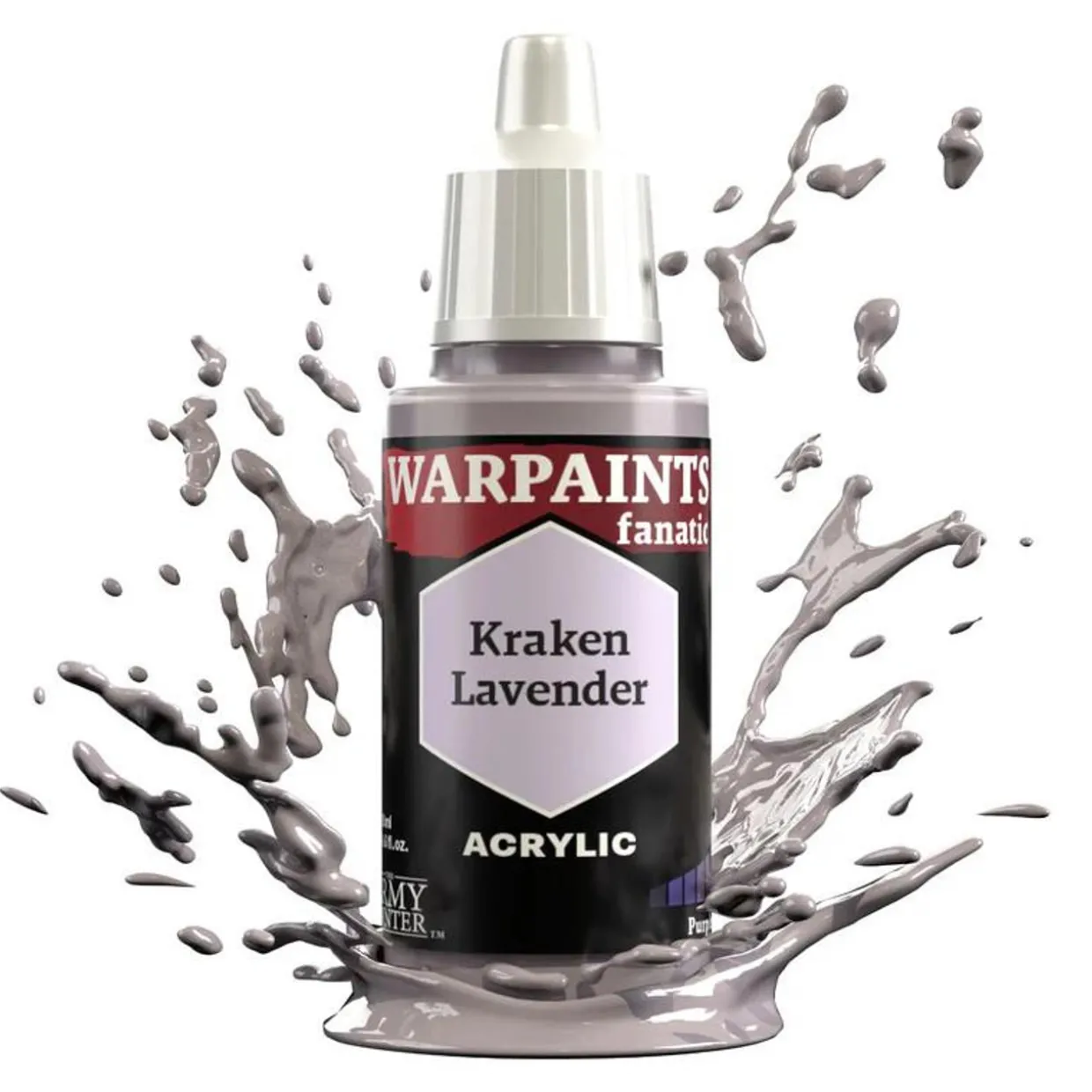 Army Painter Warpaints Fanatic 3132 18ml Kraken Lavender Acrylic Paint