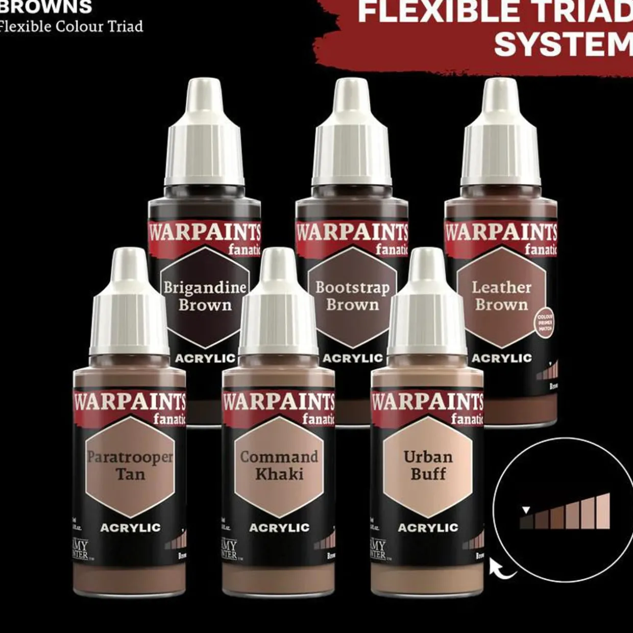 Army Painter Warpaints Fanatic 3076 18ml Paratrooper Tan Acrylic Paint