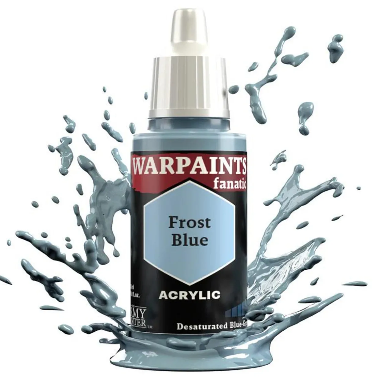 Army Painter Warpaints Fanatic 3018 18ml Frost Blue Acrylic Paint