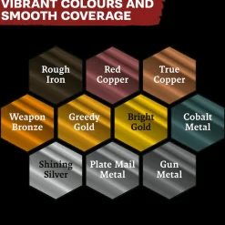 Army Painter Warpaints Fanatic 8069 Metallics Paint Set