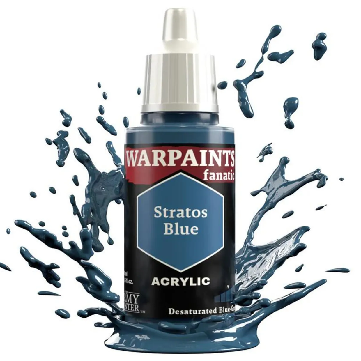 Army Painter Warpaints Fanatic 3015 18ml Stratos Blue Acrylic Paint