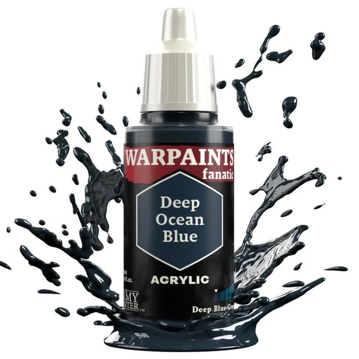 Army Painter Warpaints Fanatic 3031 18ml Deep Ocean Blue Acrylic Paint