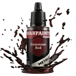 Army Painter Warpaints Fanatic Metallics 3198 18ml Gemstone Red Acrylic Paint