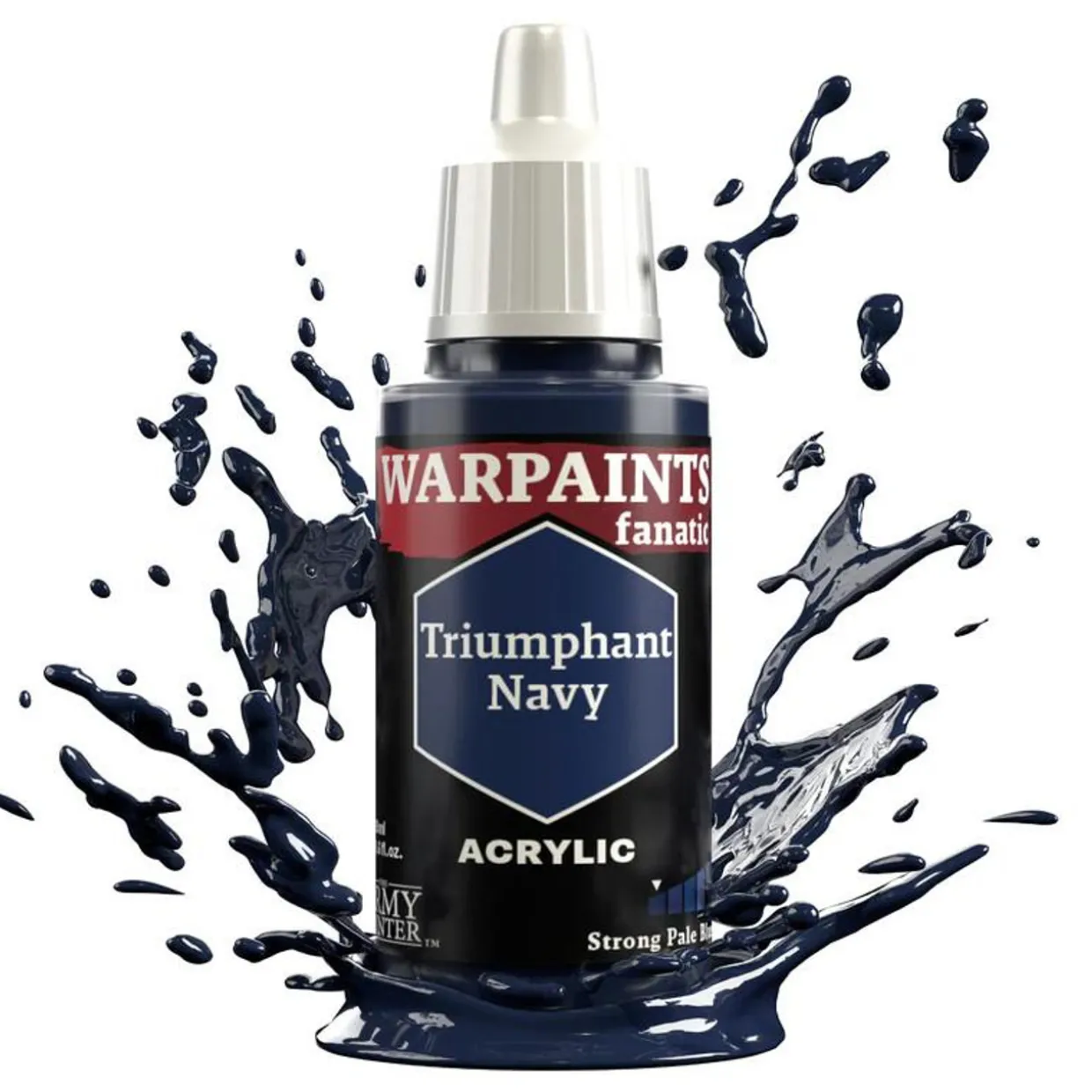 Army Painter Warpaints Fanatic 3019 18ml Triumphant Navy Acrylic Paint