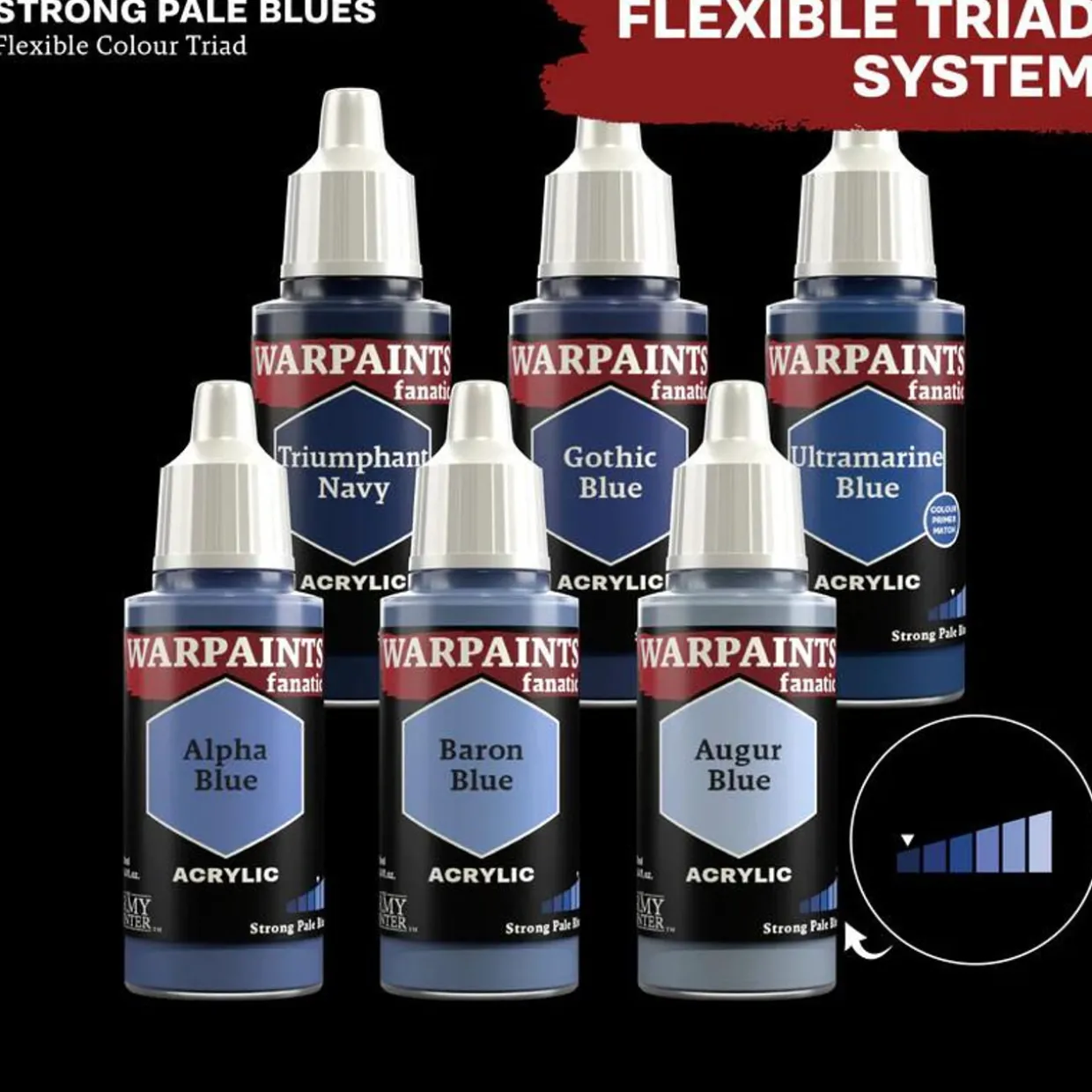 Army Painter Warpaints Fanatic 3019 18ml Triumphant Navy Acrylic Paint