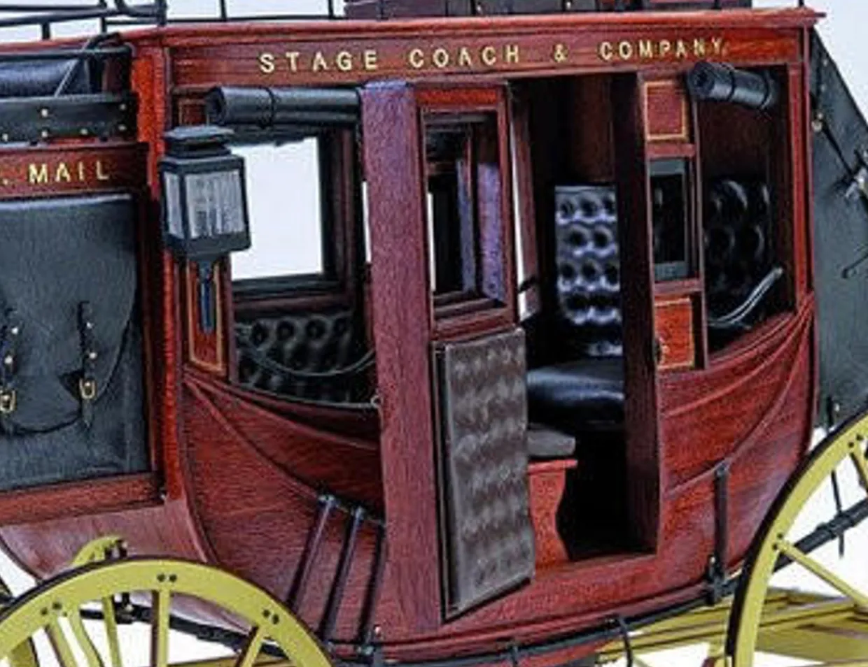 Artesania Latina 1/10 US Stage Coach 1848 Wooden Model Kit