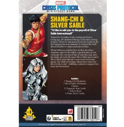 Atomic Mass Games Marvel Crisis Protocol: 69 Shang Chi & Silver Sable