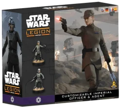 Atomic Mass Games Star Wars Legion - Galactic Empire - Commander Expansion - Customisable Imperial Officer & Agent