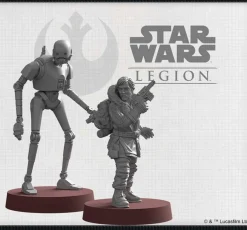 Atomic Mass Games Star Wars Legion - Rebel Alliance - Commander Expansion - Cassian Andor and K-2SO