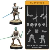 Atomic Mass Games Star Wars Legion - Galactic Republic - Commander Expansion - Customisable Jedi General & Knight