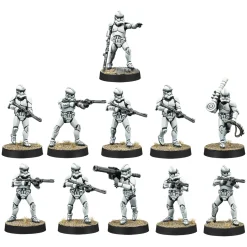 Atomic Mass Games Star Wars Legion - Galactic Republic - Unit Expansion - Clone Trooper Marksmen
