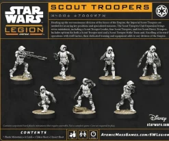 Atomic Mass Games Star Wars Legion - Galactic Empire - Unit Expansion - Scout Troopers