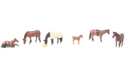 Bachmann Horses Set Of 6 Figures