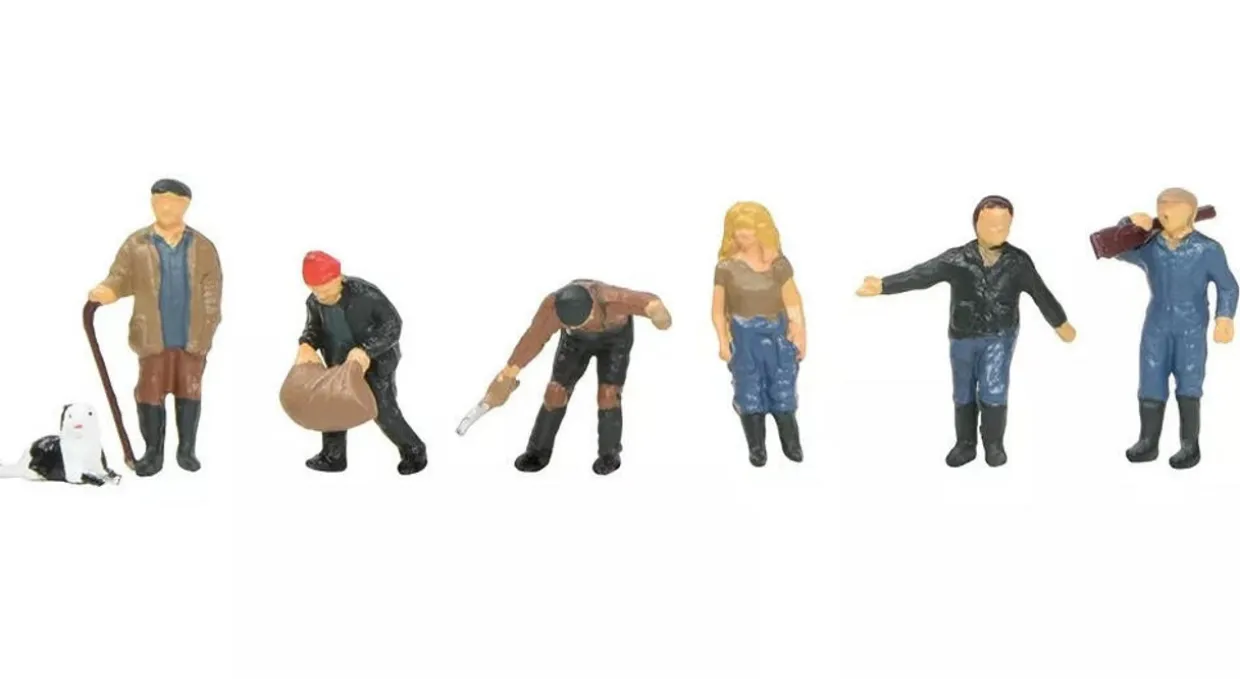 Bachmann Modern Farming Set Of 6 Figures