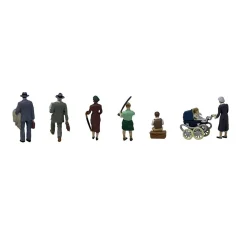 Bachmann Post-War Era Figures Set B