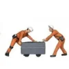 Bachmann 1960/70s Coal Miners Set of 6 Figures