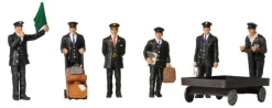 Bachmann 1940/50s Station Staff Set of 6 Figures