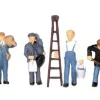 Bachmann 1960s Tradesmen Set Of 6 Figures