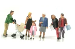 Bachmann Shopping Figures Set of 6 Figures