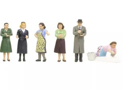 Bachmann Suburban Street Scene Set Of 6 Figures