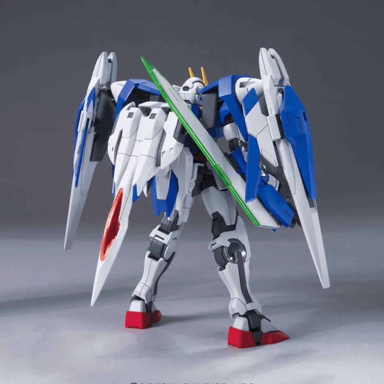 Bandai Gundam High Grade (HG) 1/144 GN-0000+GNR-010 00 Raiser+GN Sword III