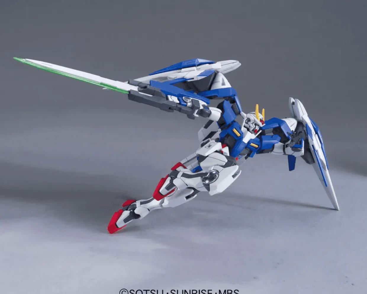 Bandai Gundam High Grade (HG) 1/144 GN-0000+GNR-010 00 Raiser+GN Sword III