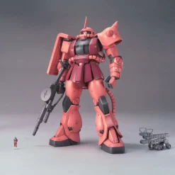 Bandai Gundam Master Grade (MG) 1/100 MS-06S Zaku II Char's Custom (Version 2.0)