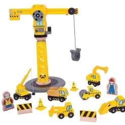 BigJigs Big Crane Construction Set