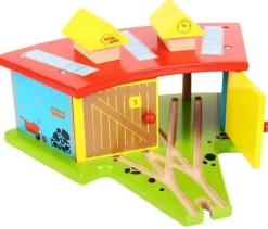 BigJigs Triple Engine Shed